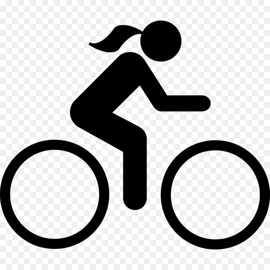 Icono De Ciclista，Bicicleta PNG