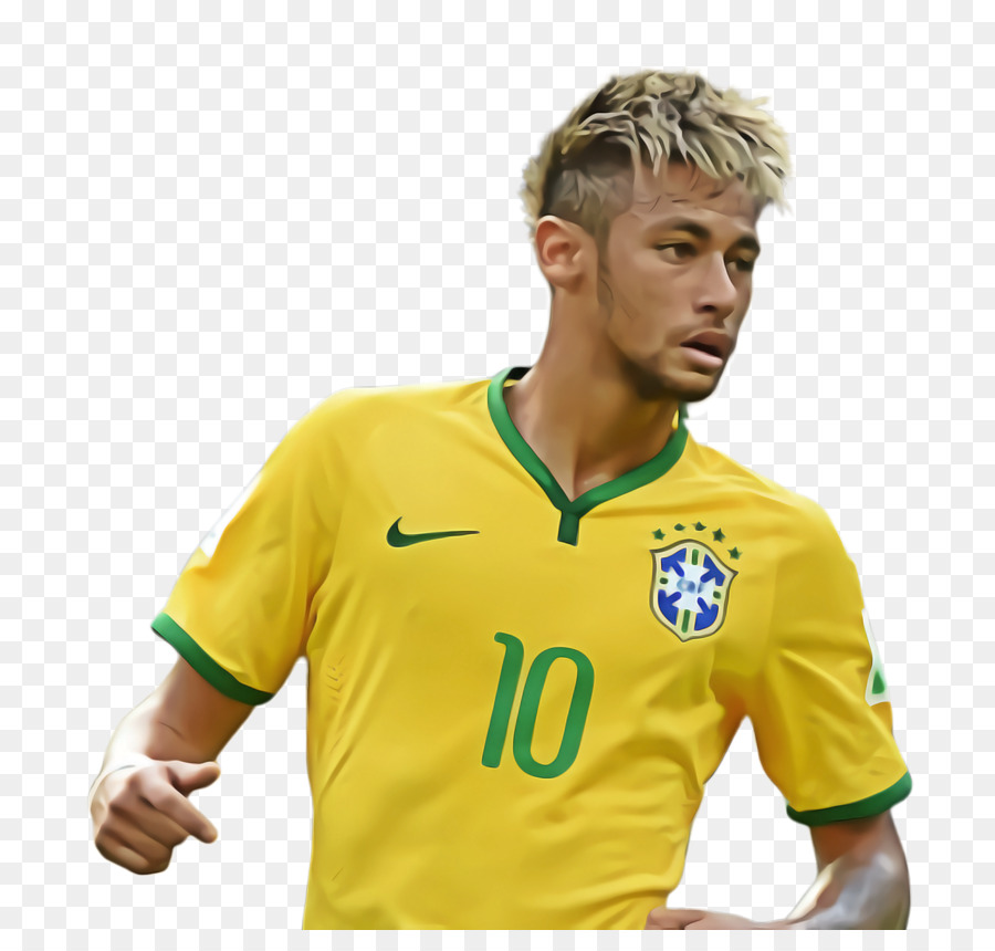 Neymar，El Equipo Nacional De Fútbol De Brasil PNG