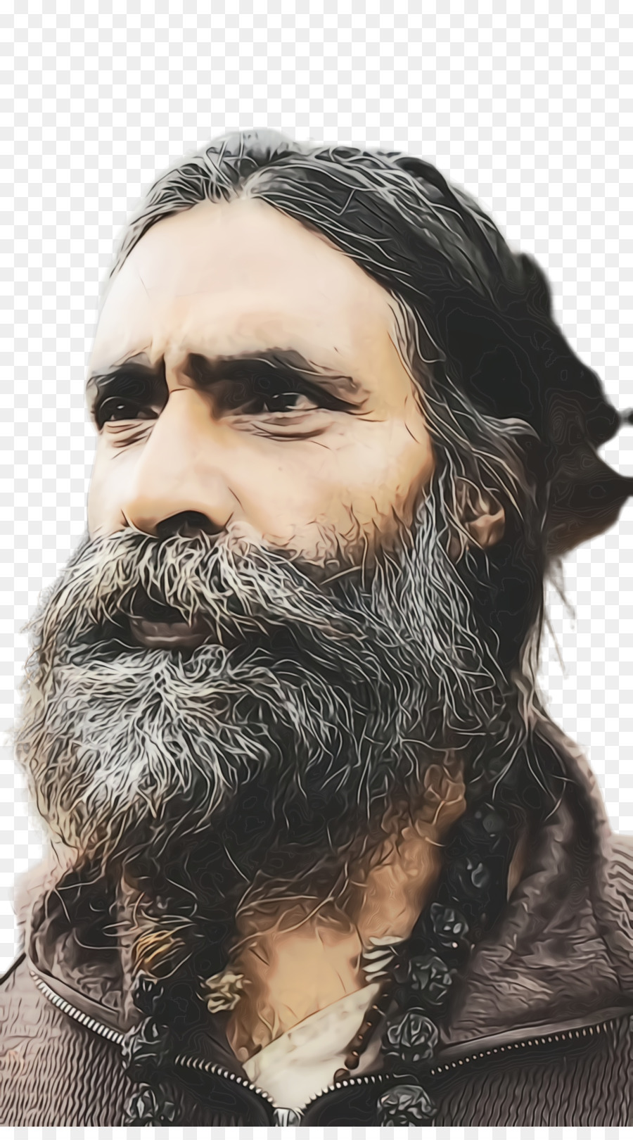 Hombre Barbudo，Cabello PNG