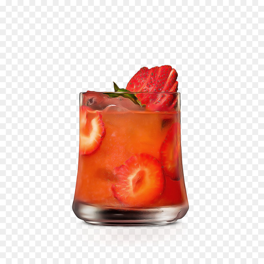 Bebida De Fresa，Cóctel PNG