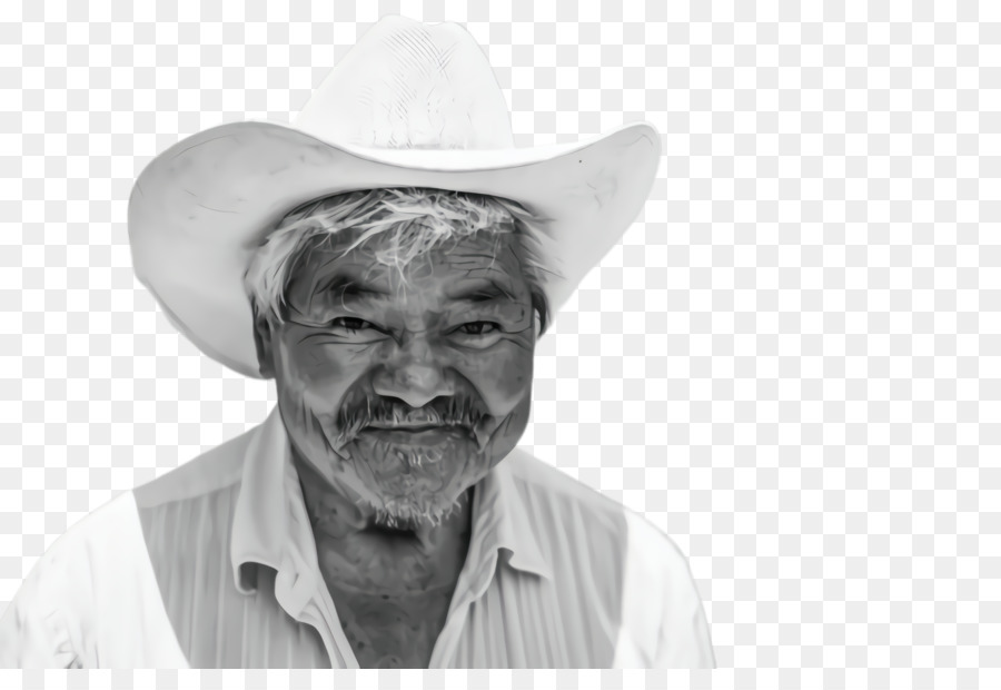 Sombrero De Vaquero，Bigote PNG