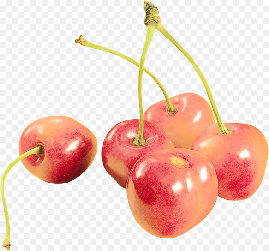 Cerezas Rojas，Alimento PNG