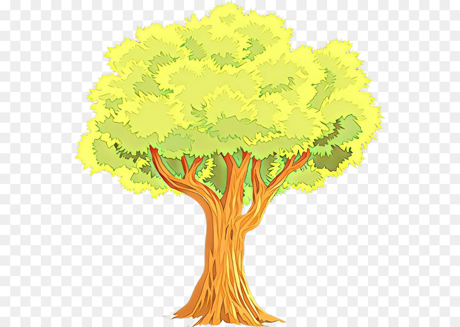 árbol Verde，Hojas PNG