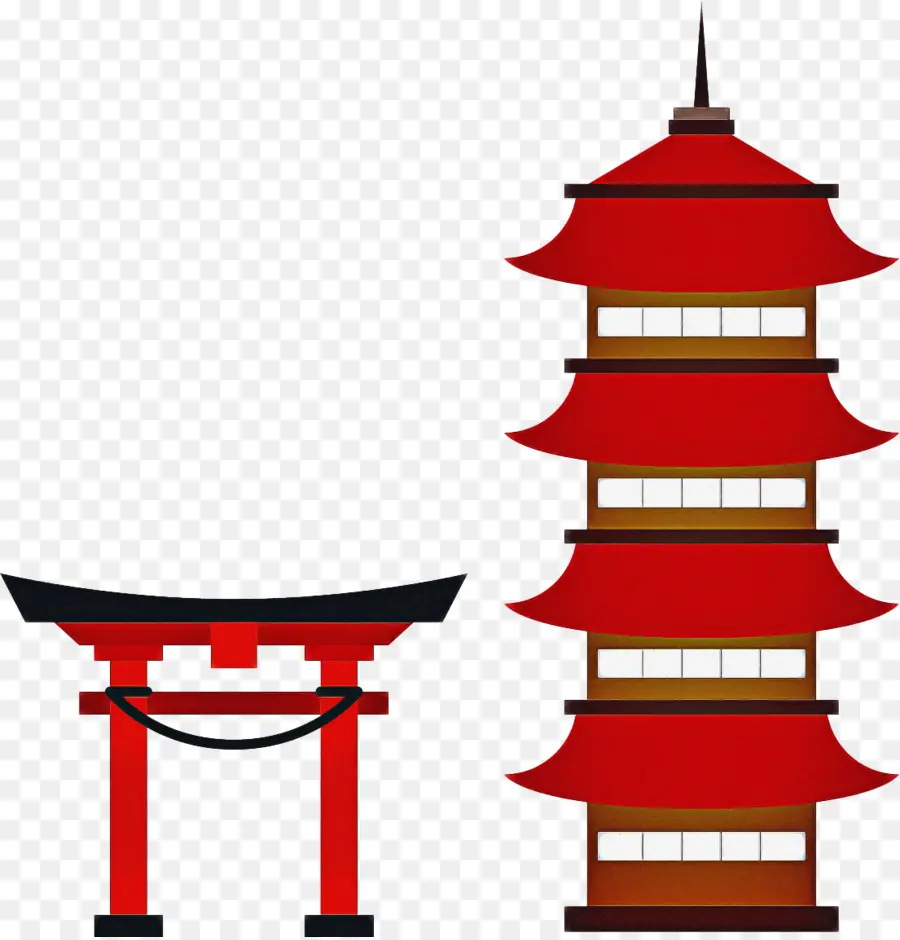 Japón，Santuario Sintoísta PNG