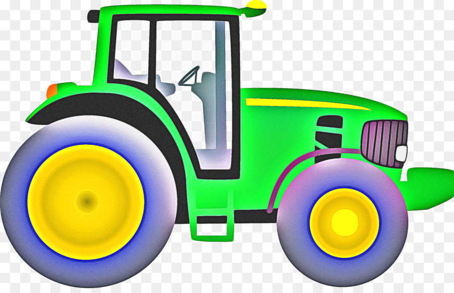 Tractor，Verde PNG