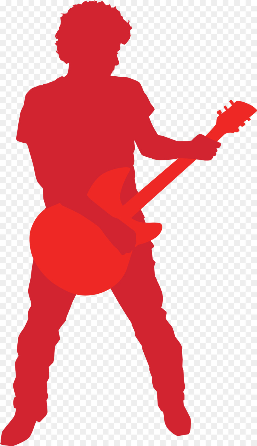 Guitarra，Silueta PNG