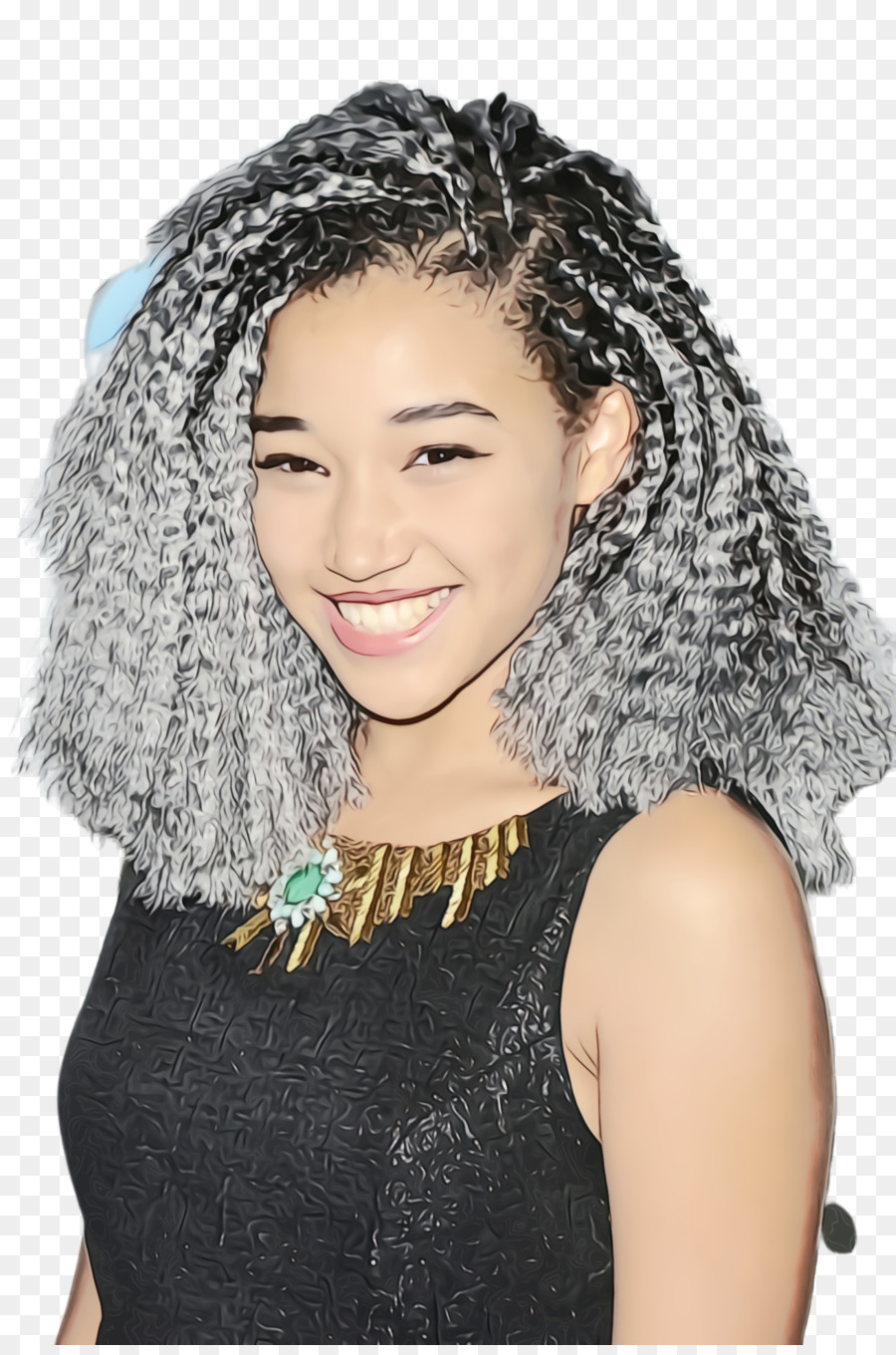 Amandla Stenberg，El Cabello Negro PNG