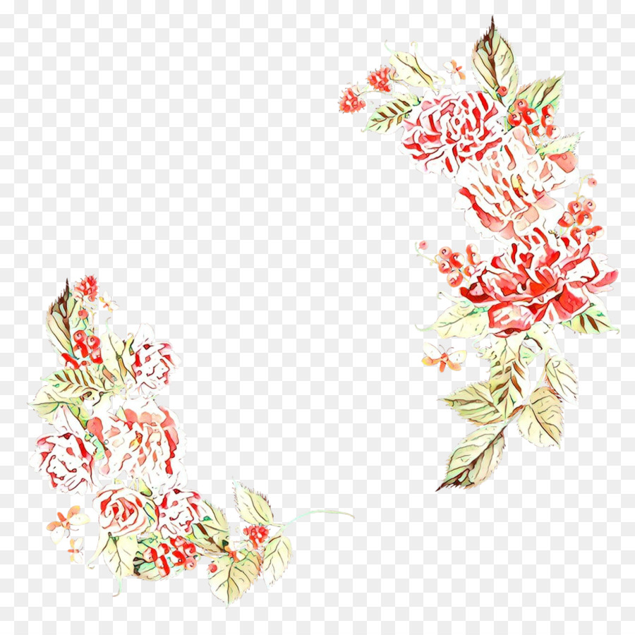 Diseño Floral，Adorno De Navidad PNG