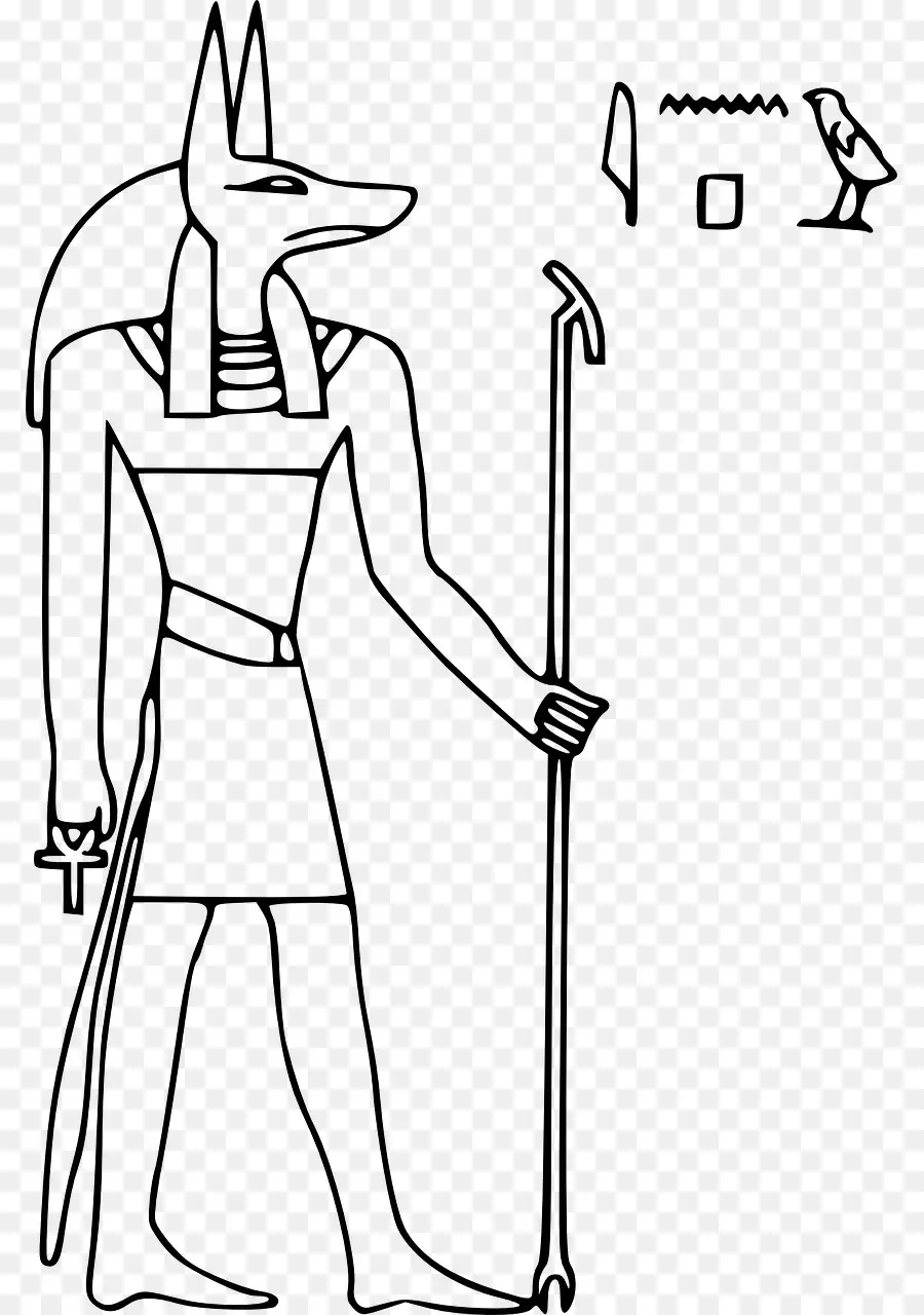 Anubis，El Antiguo Egipto PNG