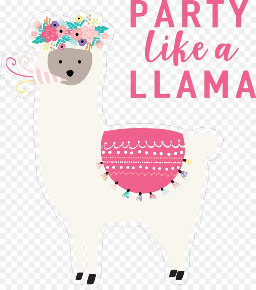 Llama，Impresión PNG