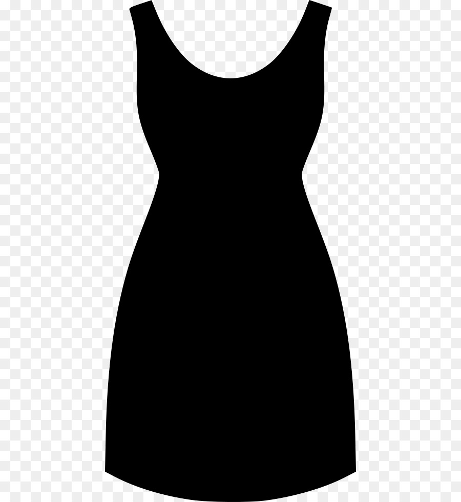 Pequeño Vestido Negro，Hombro PNG