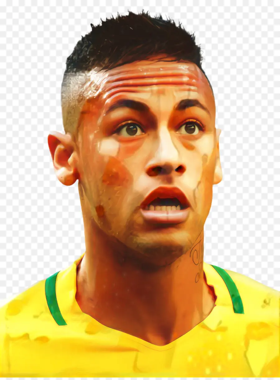 Neymar，Peinado PNG