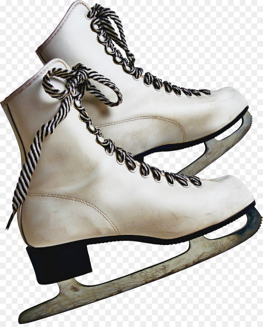 Patines De Hielo Blancos，Cordones PNG