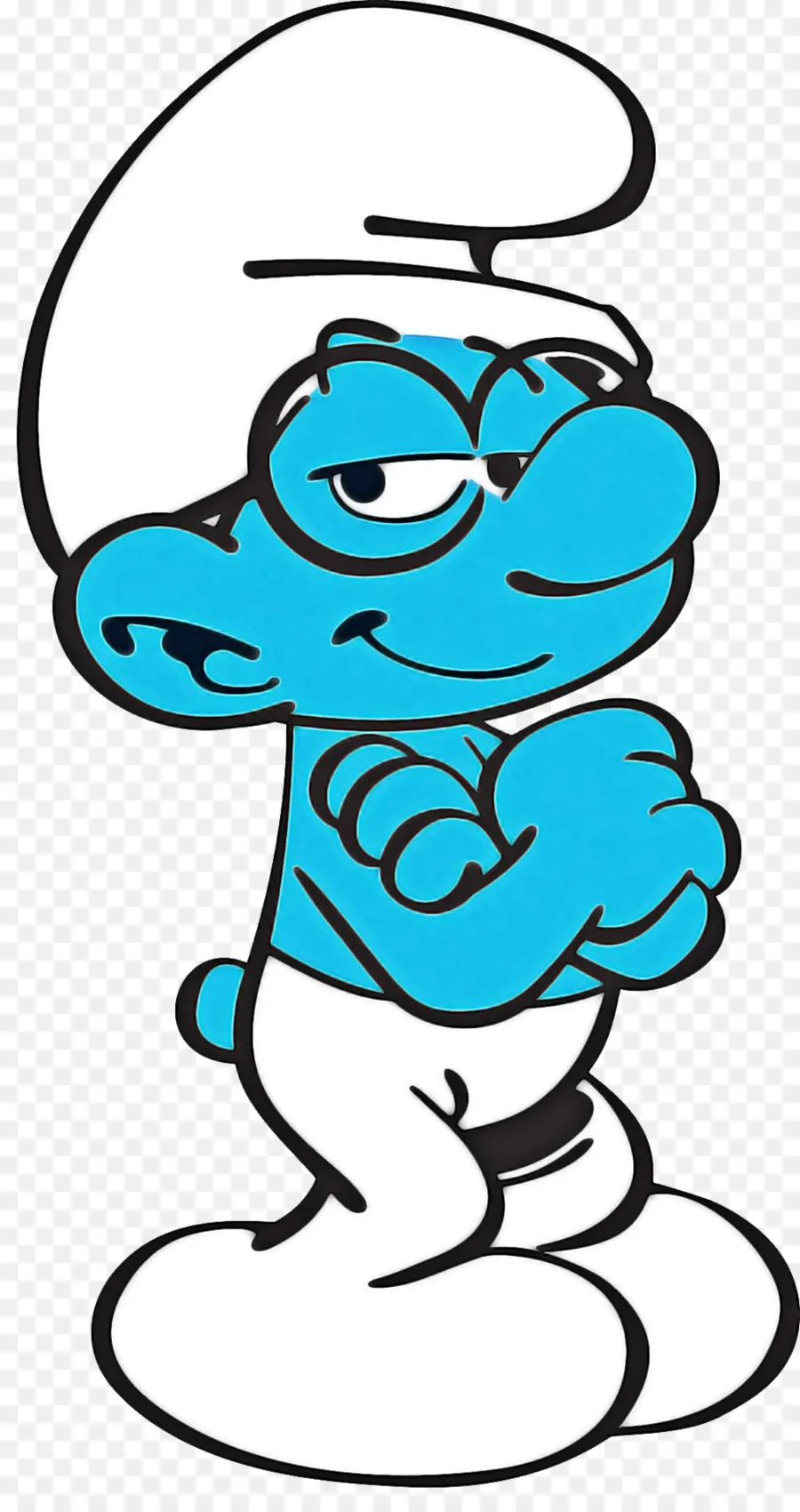 Sesudos Pitufo，Smurflily PNG