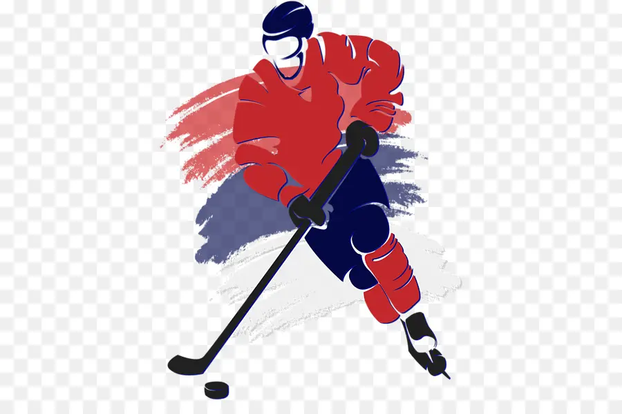 Jugador De Hockey，Hielo PNG