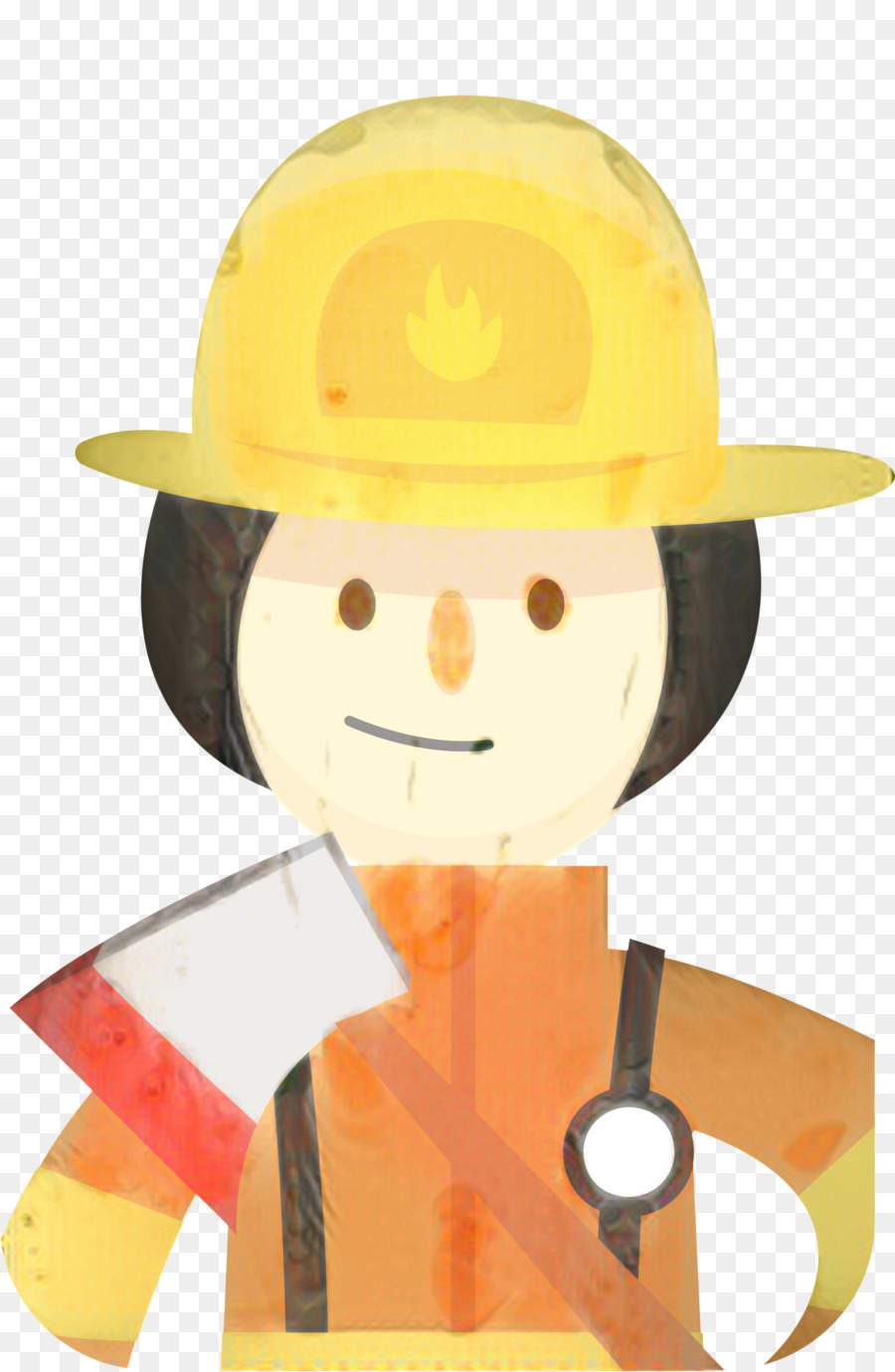 Bombero，Dibujo PNG