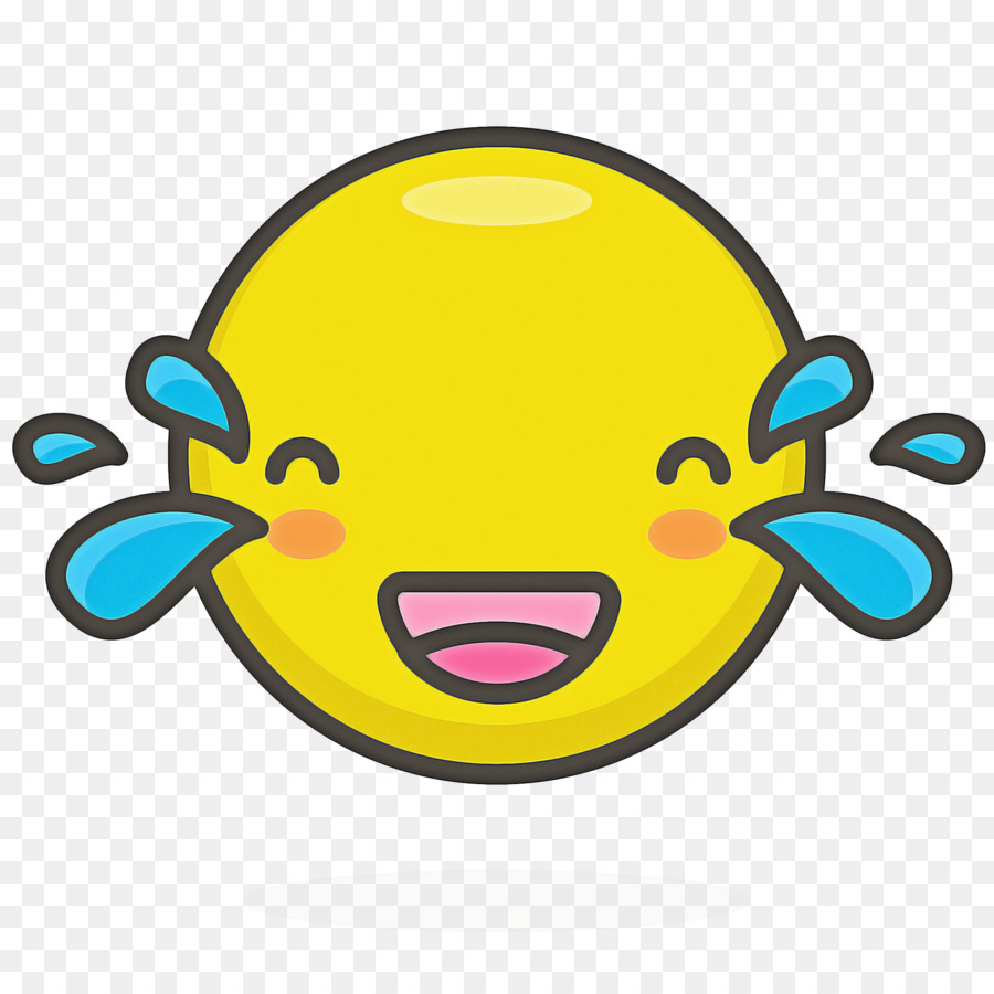 Cara Con Lágrimas De Alegría Emoji，Emoji PNG