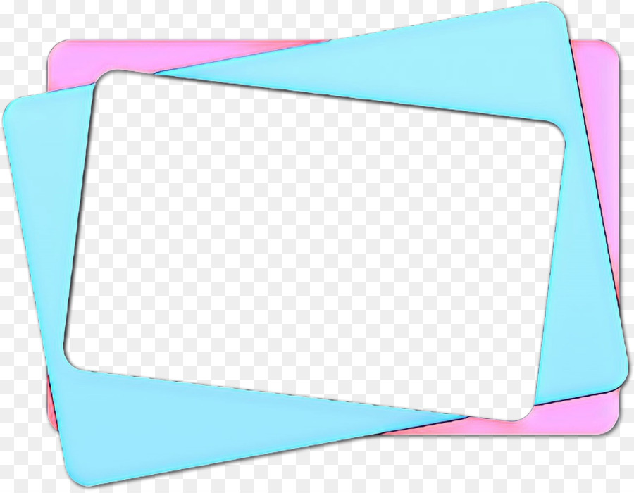 Tarjetas En Blanco，Azul PNG