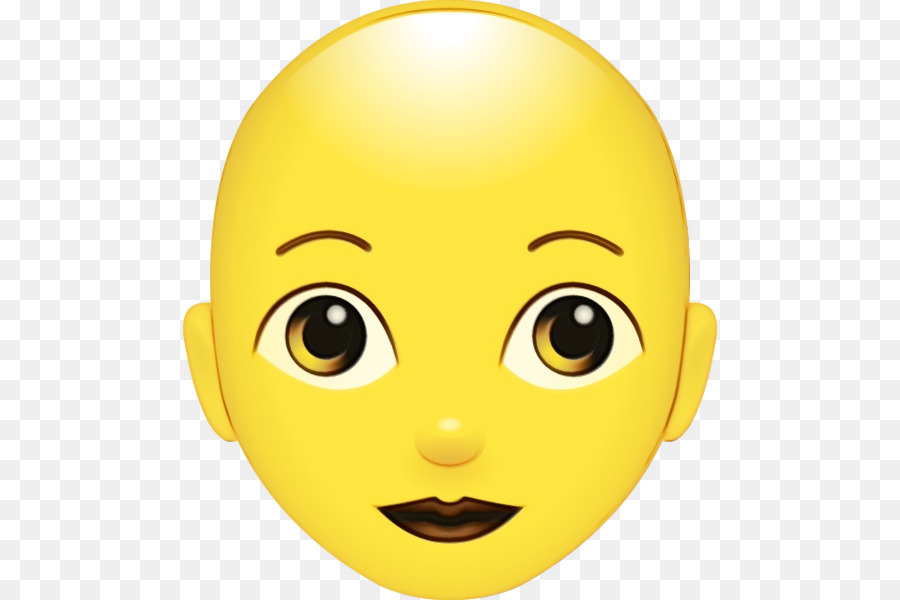 Cara De Emoji Amarillo，Expresión PNG