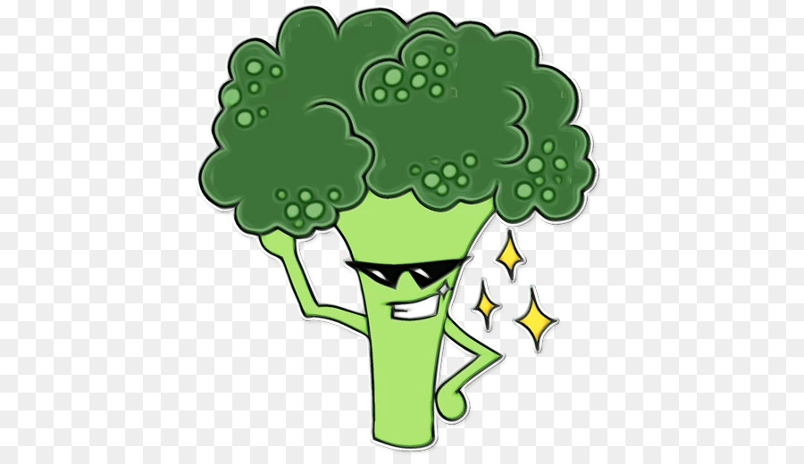 Brócoli Verde，Dibujos Animados PNG