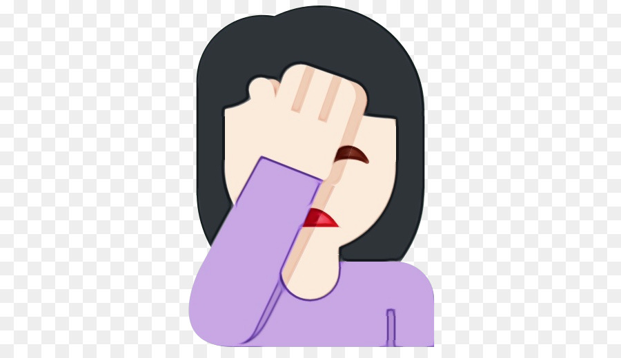 Facepalm，Emoticono PNG