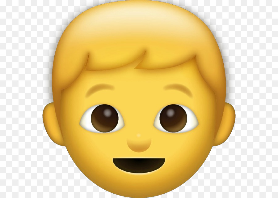 Cara De Emoji Amarillo，Expresión PNG