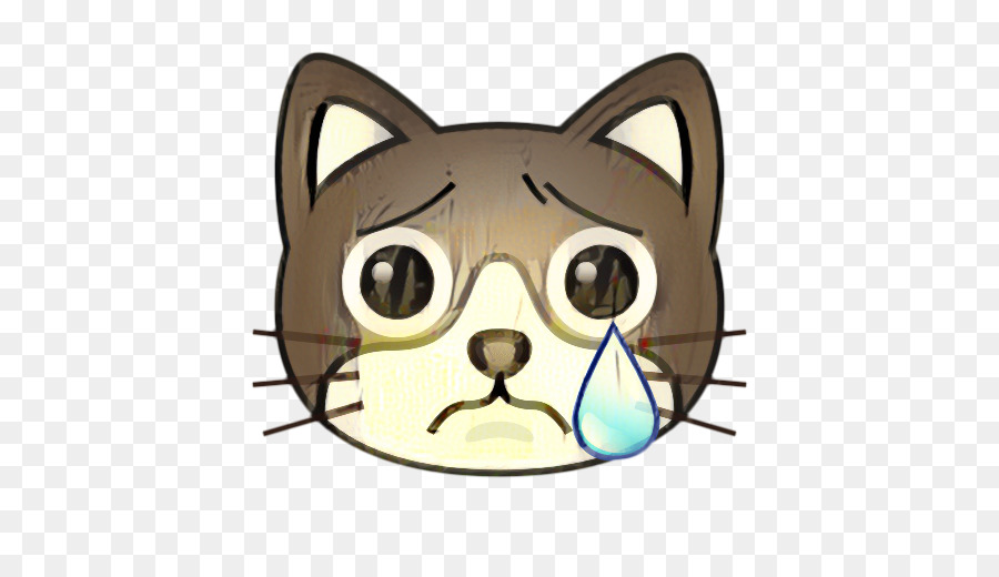 Gato，Cara Con Lágrimas De Alegría Emoji PNG