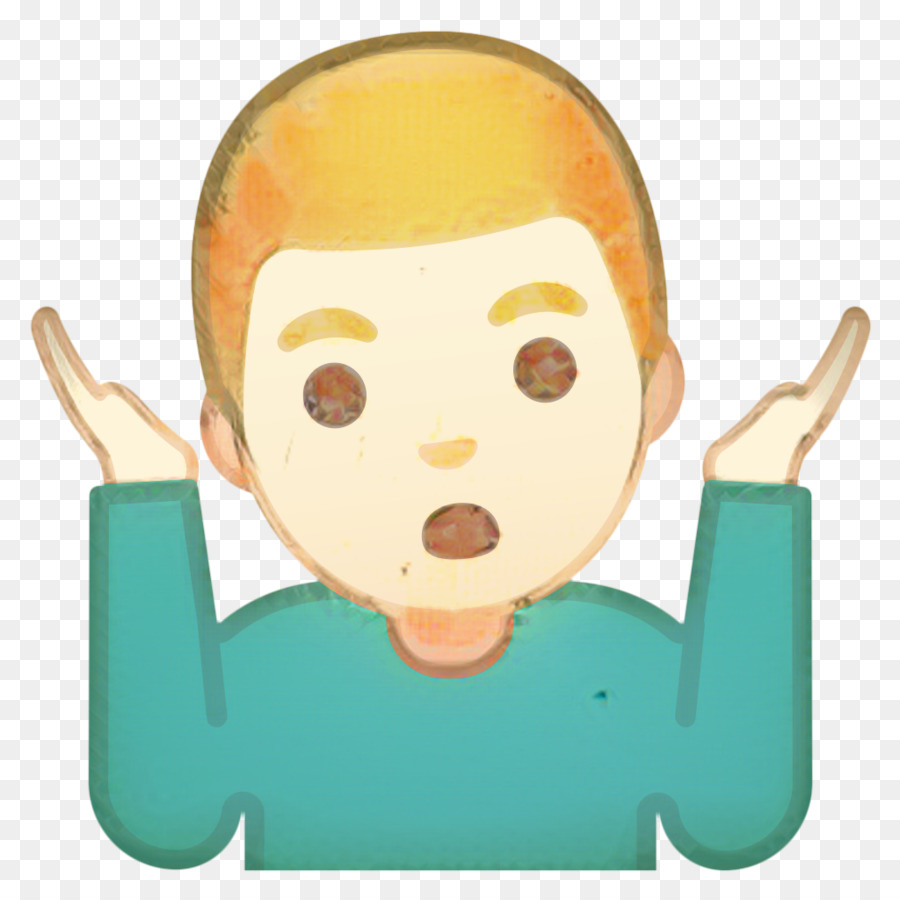 Encogiéndose De Hombros，Emoji PNG