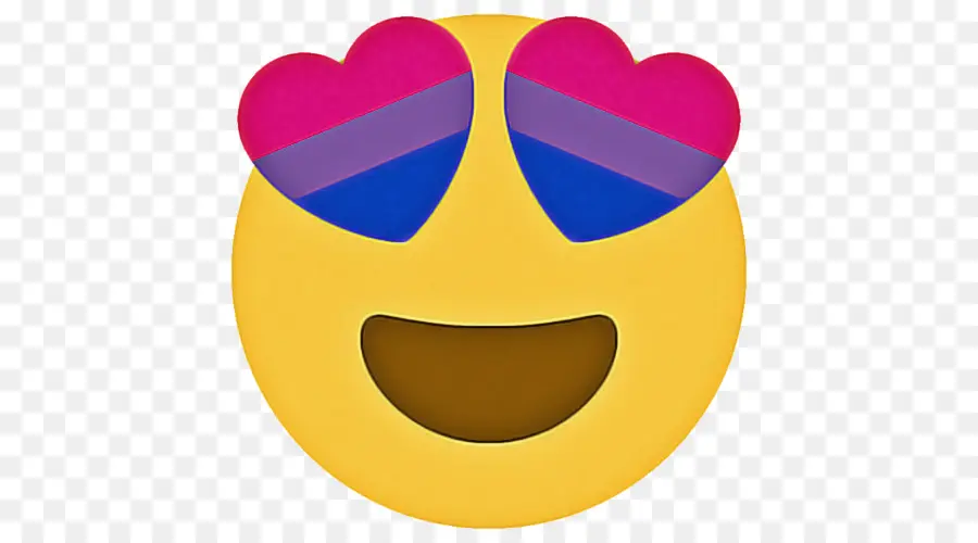 Emoji De Ojos De Corazón，Amar PNG