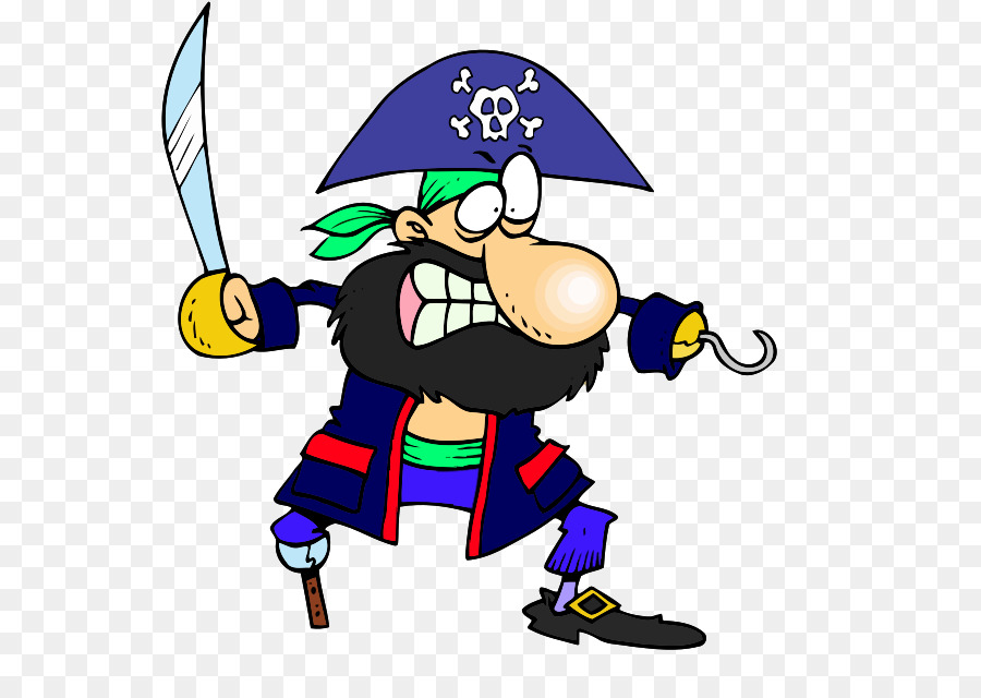 La Piratería，Libro Para Colorear PNG