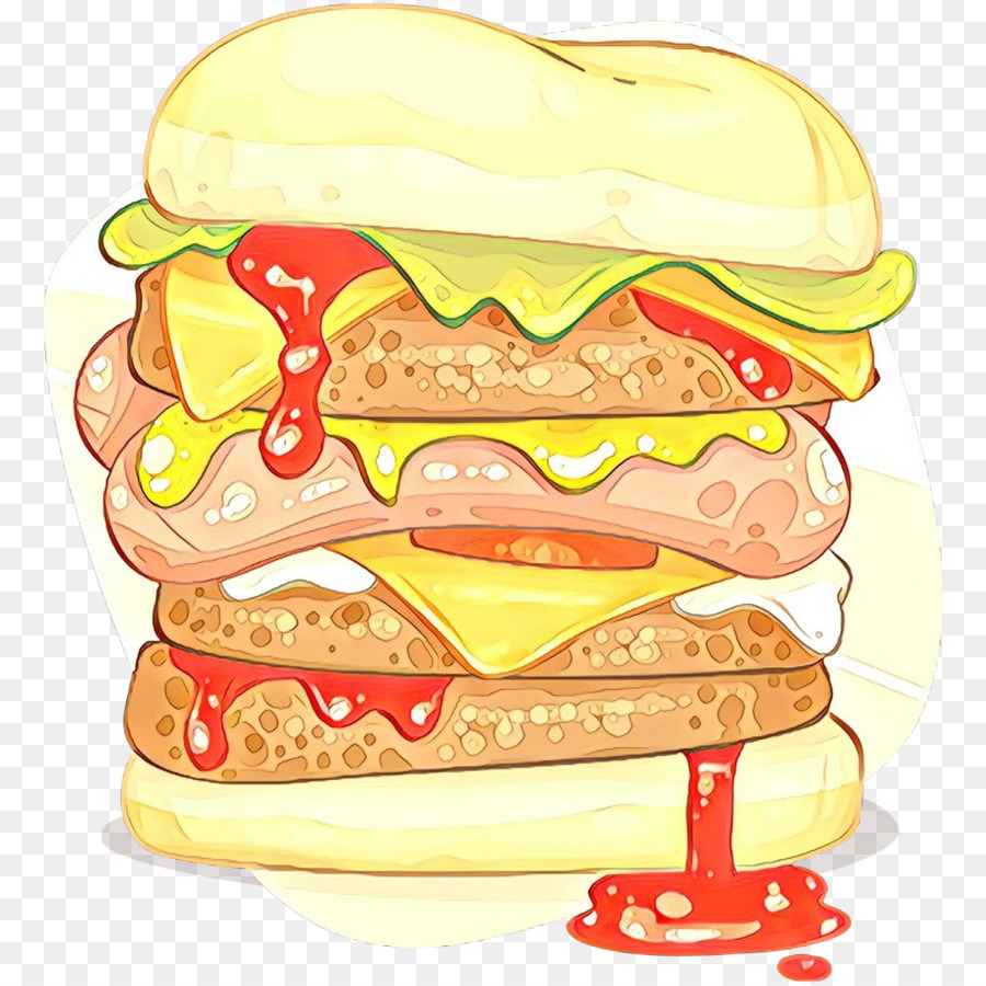 Hamburguesa Con Queso，La Comida Chatarra PNG