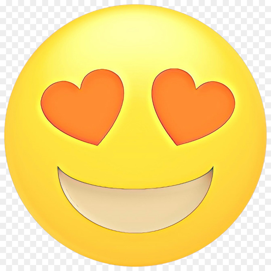 Emoji De Ojos De Corazón，Rostro PNG