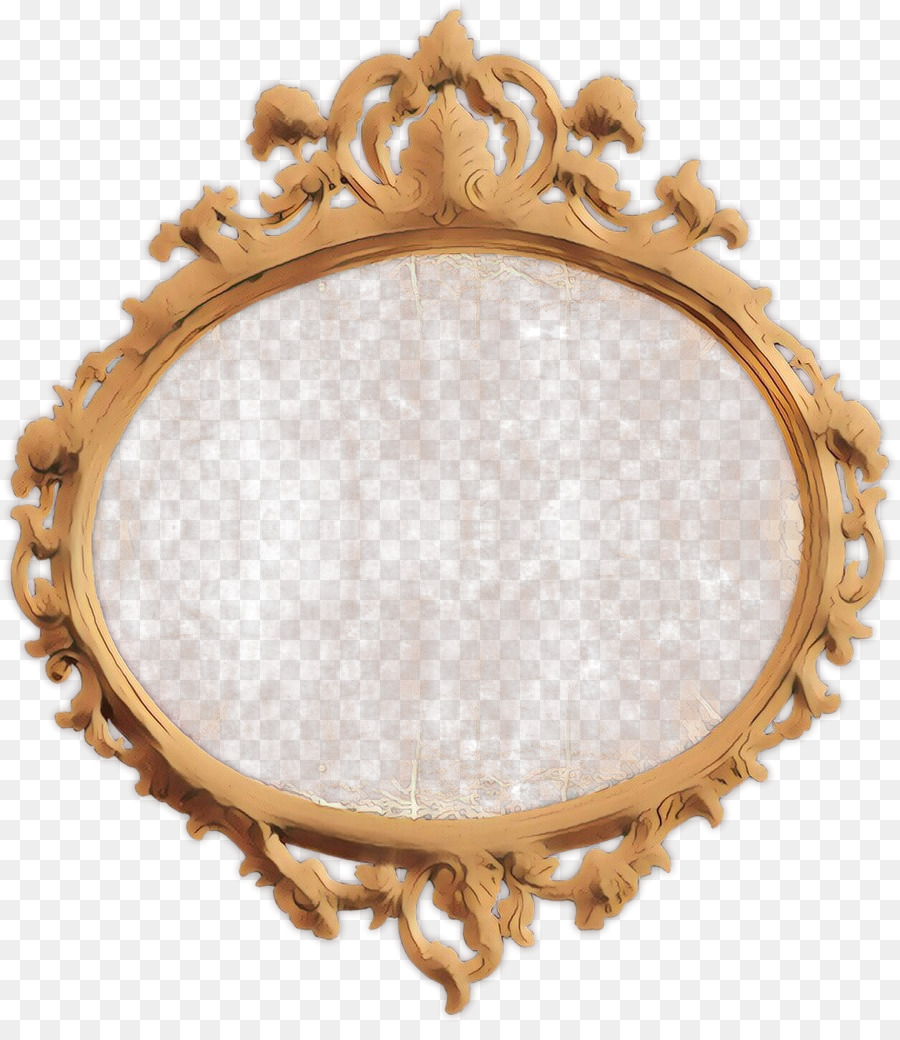 Espejo Dorado，Decorativo PNG