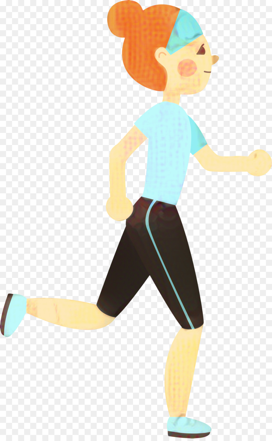 Mujer Corriendo，Ejercicio PNG