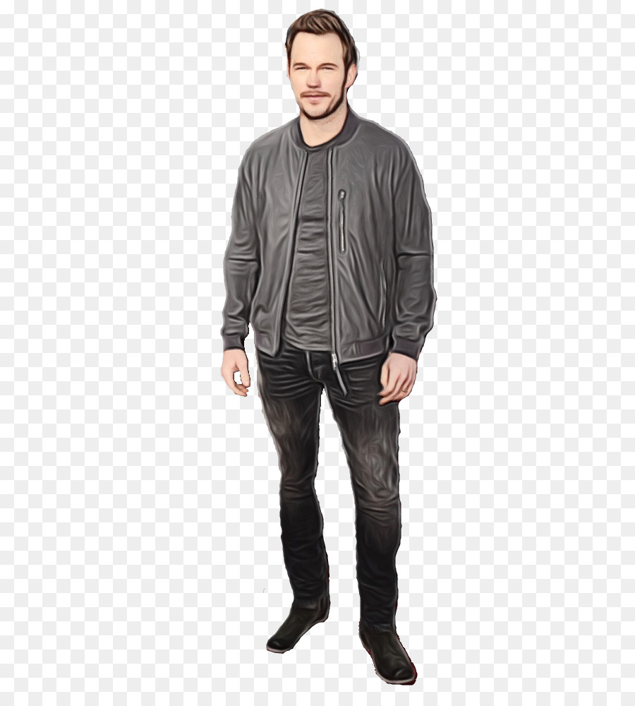 Hombre De Chaqueta Negra，Hombre PNG