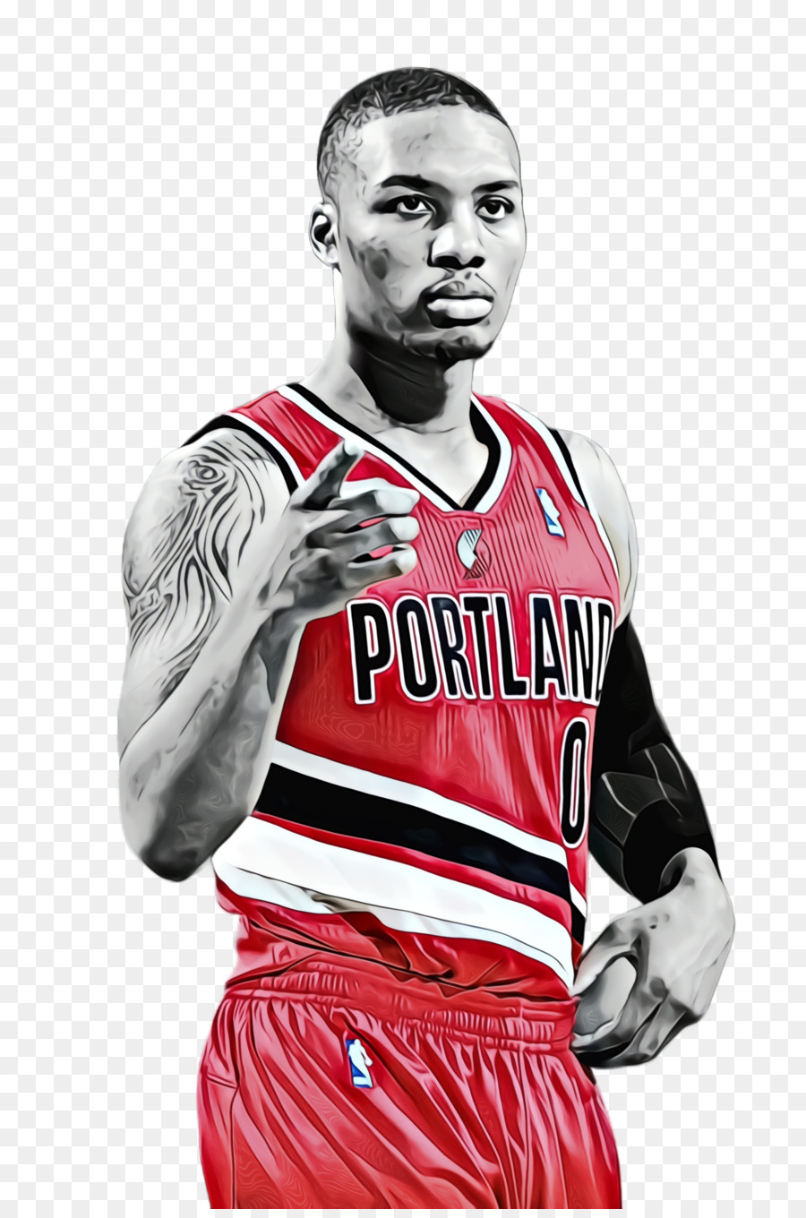 Damian Lillard，Portland Trail Blazers PNG