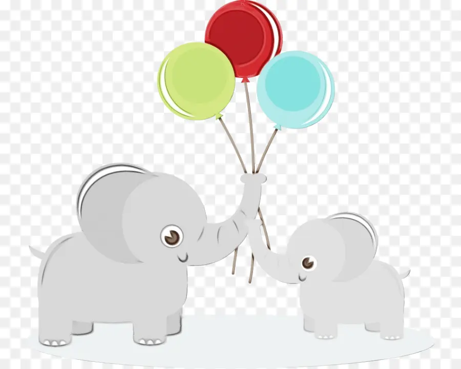 Elefante，Globo PNG