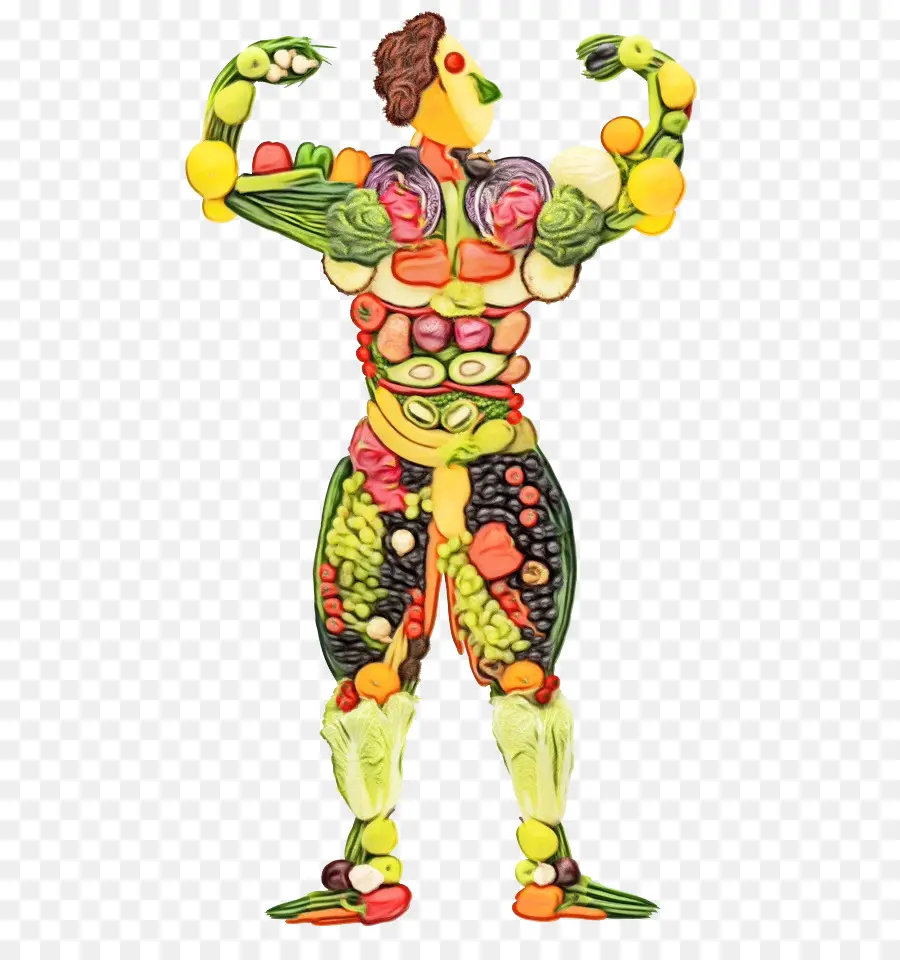 Persona Vegetal，Saludable PNG