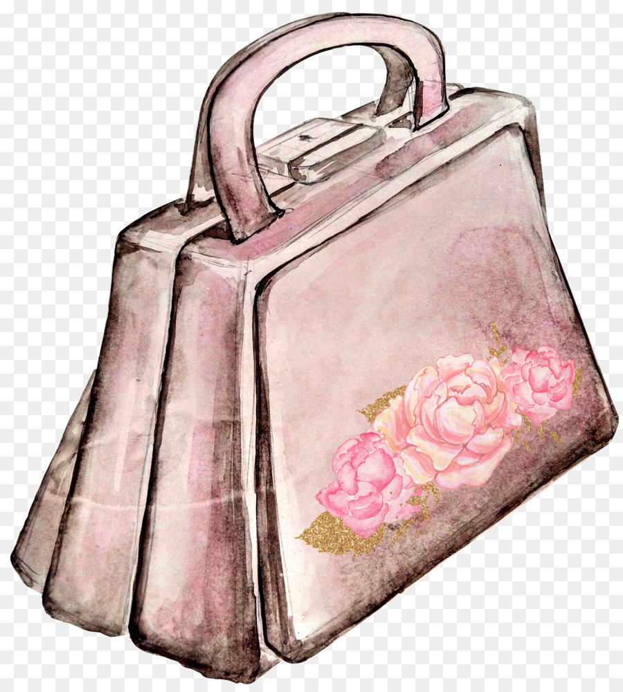 Bolso De Mano，Pintura A La Acuarela PNG