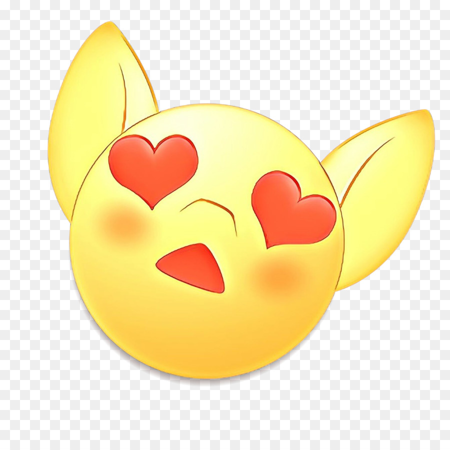 Emoji De Ojos De Corazón，Amar PNG