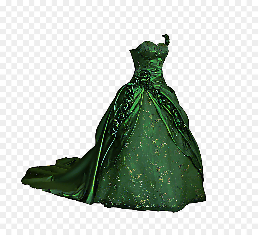 Vestido Verde，Vestido PNG