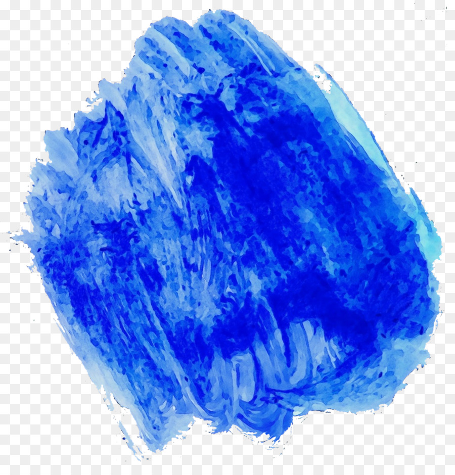 Pintura Azul，Color PNG