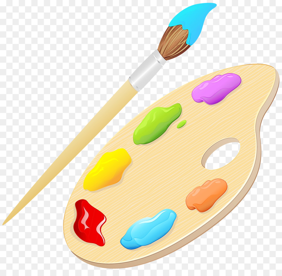 Paleta De Pintura，Cepillar PNG