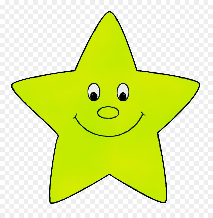 Estrella Azul，Sonriente PNG