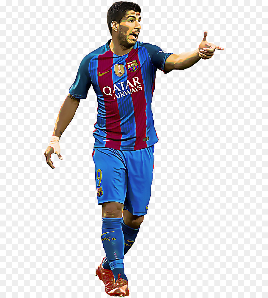 El Fc Barcelona，Jugador De Fútbol PNG