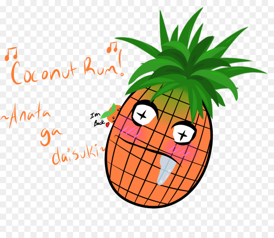 Piña，Dibujo PNG