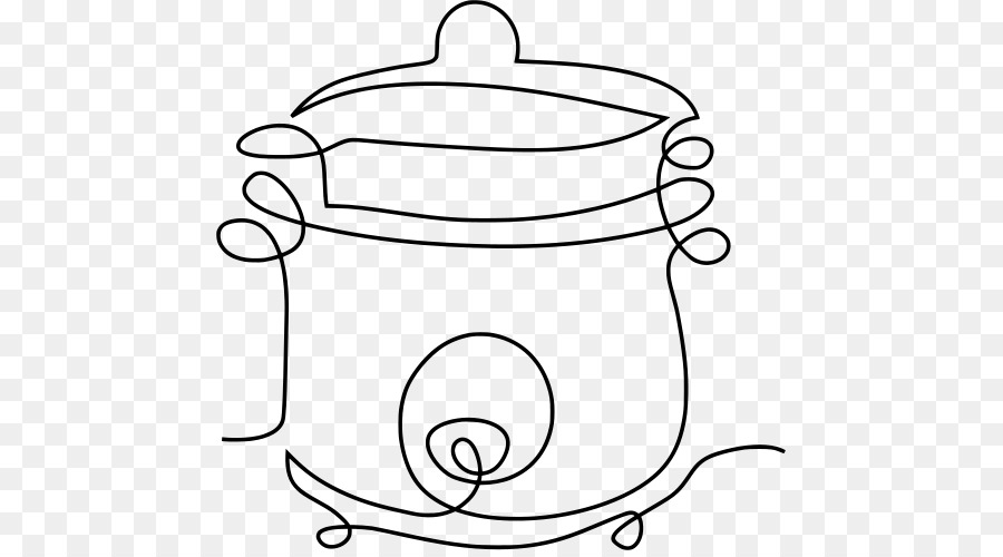 Olla De Cocina，Arte Lineal PNG