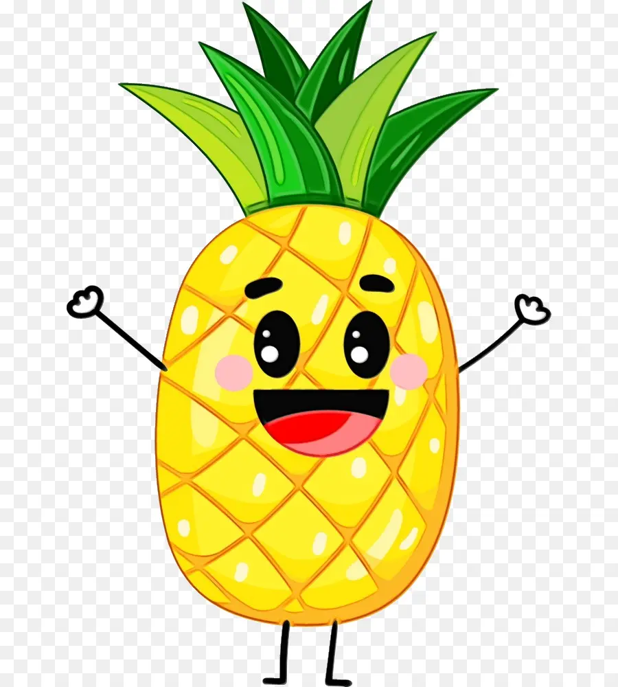 Piña，Amarillo PNG