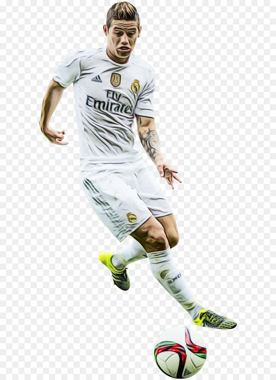 El Real Madrid Cf，Jugador De Fútbol PNG