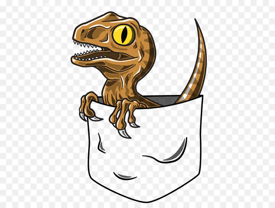 Velociraptor，Camiseta PNG